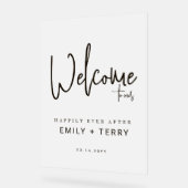 Heureux Jamais après le Mariage Accueil Frosted (Angle)