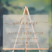 Heureux Jamais Après Taupe Mariage Bienvenue (Neutre)