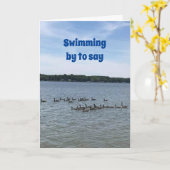 HEUREUX ***JANVIER*** ANNIVERSAIRE À VOUS ! CARTE (Fleur jaune)