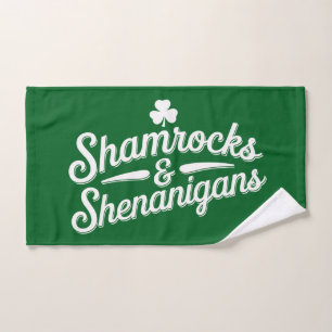 Heureux Jour de la Saint Patrick Lucky Shamrock&Sh