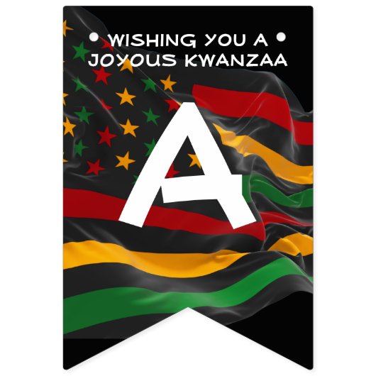 HEUREUX KWANZAA AFRICAIN AMÉRICAIN Drapeau américa (Premier drapeau)