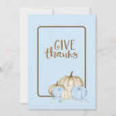 Heureux merci de donner faire-part (Devant)