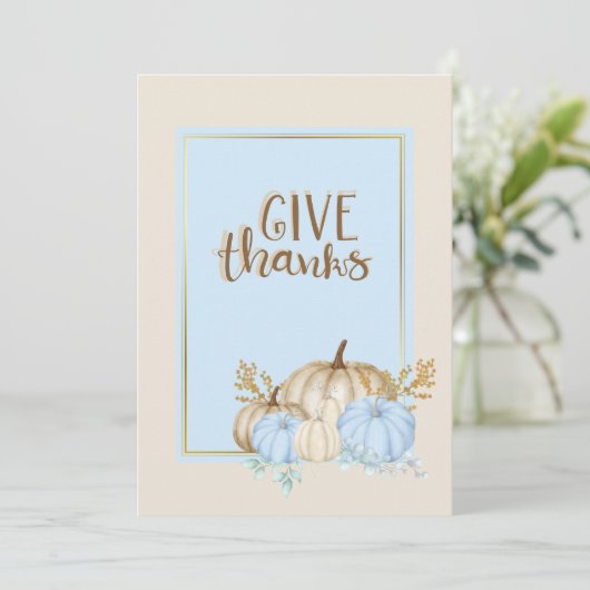 Heureux merci de donner faire-part (Debout devant)