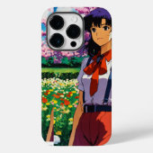 heureux Misato Katsuragi iphone 14 pro coque couve (Verso)