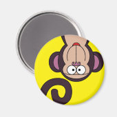 HEUREUX MONKEY MAGNET (Recto/Verso)