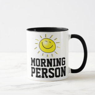 HEUREUX MORNING PERSONNE CAFÉ MUG
