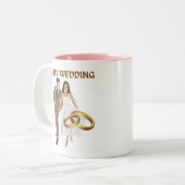 HEUREUX MUG MARIAGE (Devant gauche)