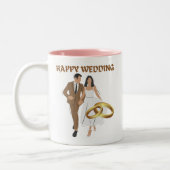 HEUREUX MUG MARIAGE (Gauche)