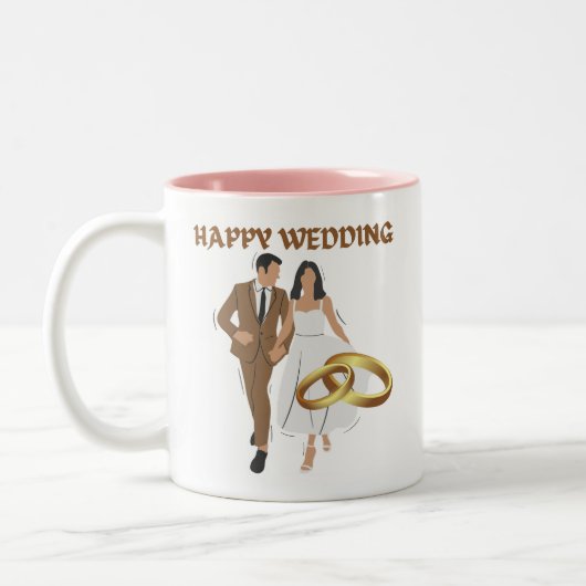 HEUREUX MUG MARIAGE (Gauche)