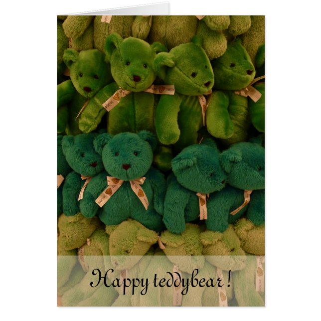 Heureux nounours ! (Devant)