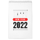 heureux nouvel an 2022 Calendriers et planificateu (Protection)