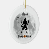 Heureux ornement Howl-o-ween Werewolf (Droite)