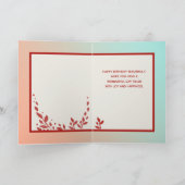 Heureux Papillons Carte Anniversaire Pour Ami (Intérieur)