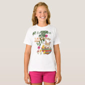 HEUREUX PÂQUES à tous T-shirt (Devant entier)