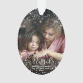 Heureux. Photo avec Festive Sparkles Christmas (dos)