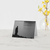 Heureux que vous êtes ici Carte de notes (Fleur jaune)