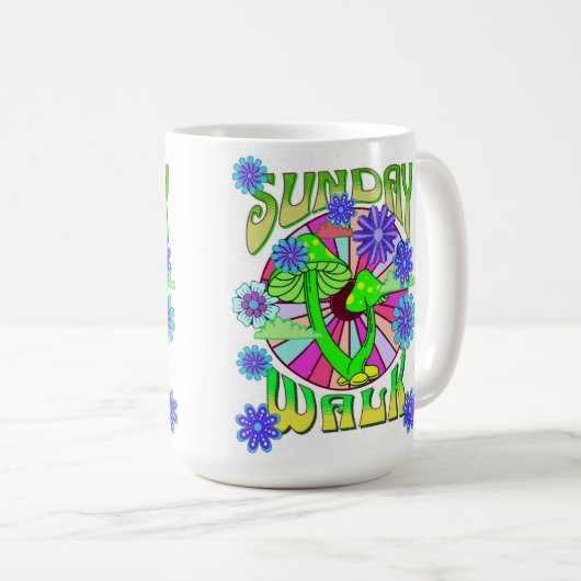 HEUREUX SUNDAY MUG (Devant droit)