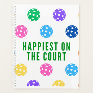 Heureux sur la Cour Pickleball Planner