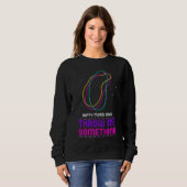 Heureux Sweatshirt Mardi Gras Beads (Devant entier)