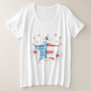 HEUREUX T-shirt FLAG QUATRIÈME ÉTOILES
