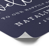 Heureux toujours après | AFFICHE DE BIENVENUE MARI (Coin)