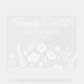 Heureux toujours après Fleur sauvage Mariage Bienv (Recto)