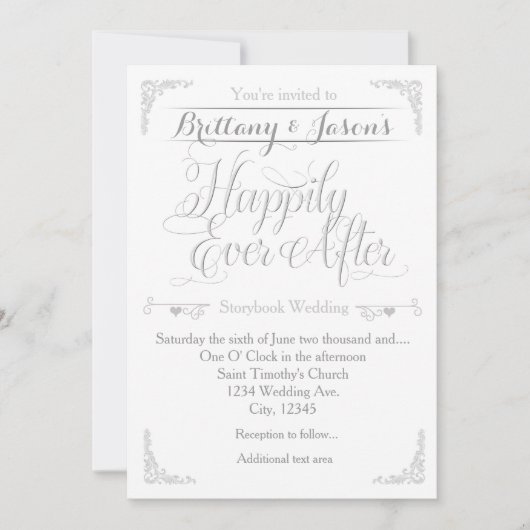 Heureux toujours après le Faire-part de mariage St (Devant)
