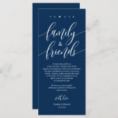 Heureux toujours après, Place Setting Merci Cartes (Devant / Derrière)