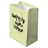 Heureux toujours après sac cadeau (Dos Angle)