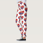 heureux valentines day donald trump leggings (Gauche)
