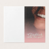 Heureux vous va bien ! - Rosé (Outside Unfolded)
