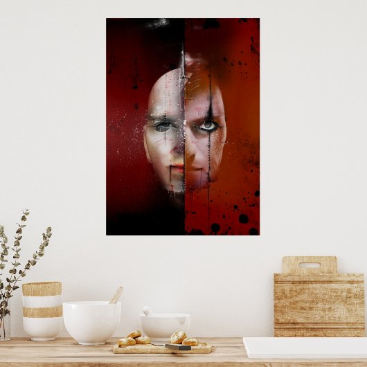 Heuristisch geprogrammeerde algoritmische computer poster (Keuken)