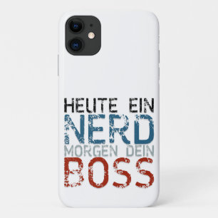 Heute ein Nerd, morgen dein Boss iPhone 11 Hoesje