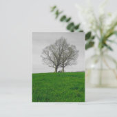 heuvel briefkaart (Staand voorkant)