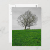 heuvel briefkaart (Voorkant / Achterkant)