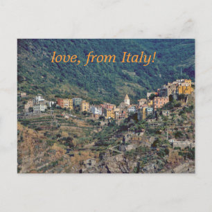 "HEUVELACHTIGE ITALIAANSE DORPEN / HET CINQUE TERR BRIEFKAART