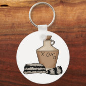 heuveljug en pet sleutelhanger (Voorkant)