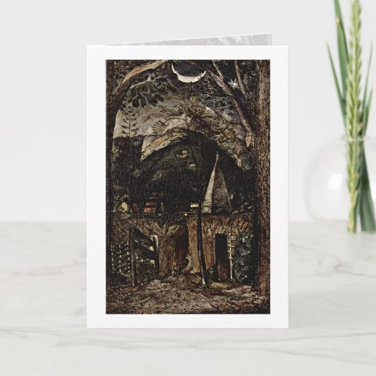 Heuvels door Samuel Palmer Kaart (Voorkant)