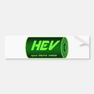 HEV-groene batterij Bumpersticker