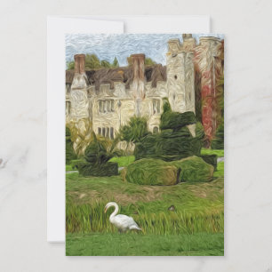 Hever Castle - gezinswoning van Anne Boleyn (blank Bedankkaart