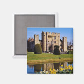 Hever Castle, Kent bloemen Magneet (Voorkant / Achterkant)