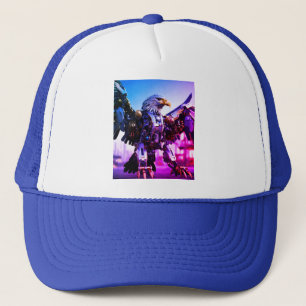 Hevig Robotic Eagle Pet. Trucker Pet