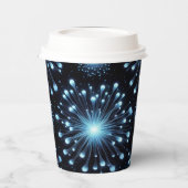 Hevig vuurwerk papieren bekers (Links)