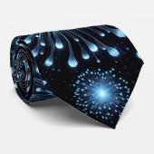 Hevig vuurwerk stropdas (Opgerold)