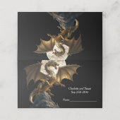 Hevige drakenfokkerij (Buitenkant ongevouwen)