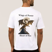 Hevige drakenfokkerij t-shirt (Achterkant)