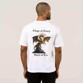 Hevige drakenfokkerij t-shirt (Achterkant volledig)