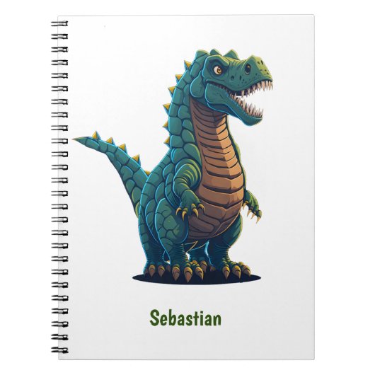 Hevige en Fabulous T-Rex Dinosaurus Jottings Notitieboek (Voorkant)