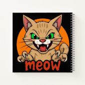 Hevige kat notitieboek (Achterkant)