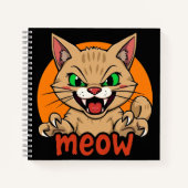 Hevige kat notitieboek (Voorkant)